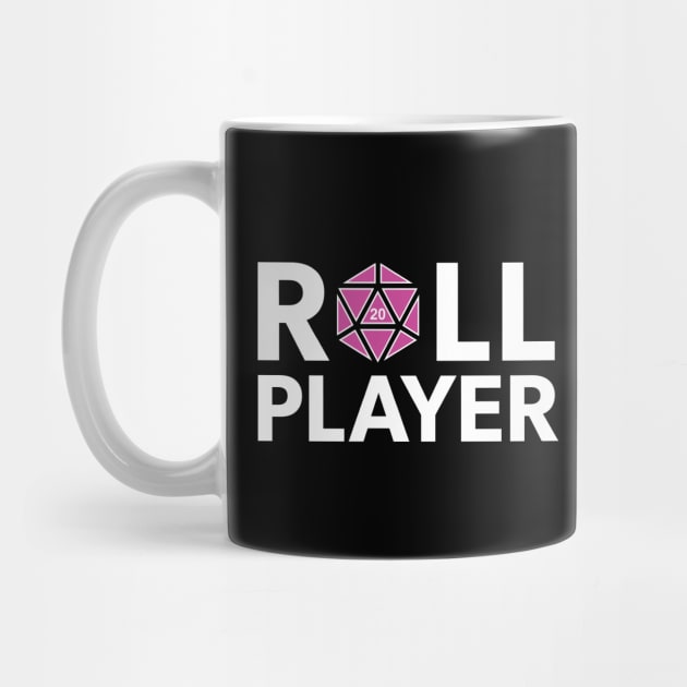 Roll Player (Pink d20) by NashSketches